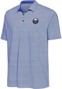 Antigua Buffalo Sabres Mens White Intersect Short Sleeve Polo