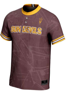 ProSphere Arizona State Sun Devils Mens Maroon Vigor Design Jersey