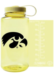 Yellow Iowa Hawkeyes 32oz Nalgene Wide Mouth Water Bottle
