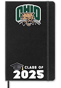 Ohio Bobcats Class of 25 team logo Notebook and Folder - Black