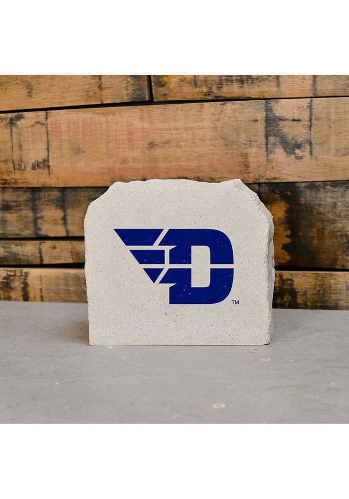 Dayton Flyers 6x5 Inch D Logo Blue Rock