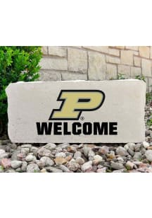 Purdue Boilermakers 17x7 Inch P Welcome Rock