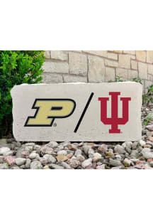 Black Purdue Boilermakers 17x7 Inch House Divided Rock
