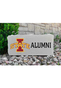 Iowa State Cyclones Logo Alumni 17x7 Rock