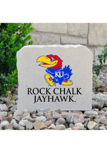 Kansas Jayhawks Chalk Jayhawk 8x7 Rock