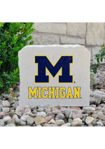 Grey Michigan Wolverines M Michigan 8x7 Rock