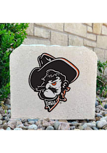 Oklahoma State Cowboys Pete Head 11x9 Rock - Grey