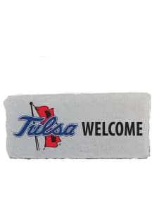 Gold Tulsa Golden Hurricane Tulsa Hurricane 17x7 Rock