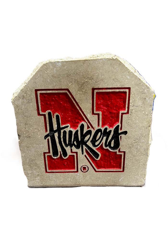 Nebraska Cornhuskers 7" Rock - Tan