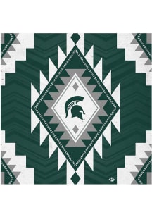 Green Michigan State Spartans Ceramic Trivet