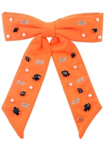 Oklahoma State Cowboys Beaded Logo Womens Hair Scrunchie