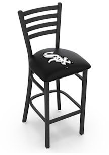 Chicago White Sox Stationary Pub Stool - Black
