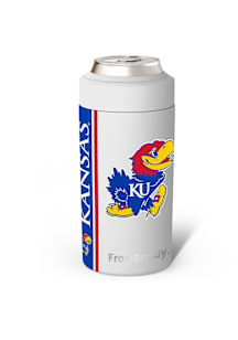 Kansas Jayhawks Stripe Universal Frost Buddy Stainless Steel Coolie