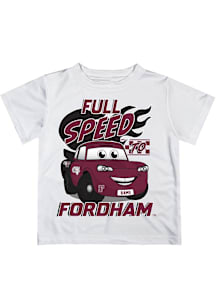 Vive La Fete Fordham Rams Youth White Full Speed Short Sleeve T-Shirt