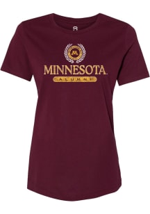 Minnesota Golden Gophers Maroon Summit Sportswear Alumni Short Sleeve T-Shirt