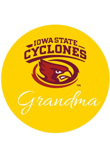 Iowa State Cyclones 3&quot; Grandma Button - Cardinal