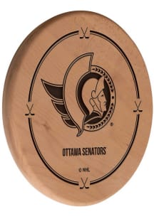 Ottawa Senators Laser Engraved Sign - Brown