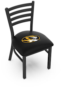Missouri Tigers Stationary Black Wrinkle Finish Pub Stool - Black