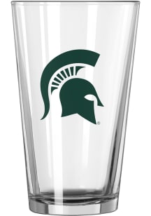 Green Michigan State Spartans team schedule listing Pint Glass