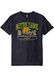 Notre Dame Fighting Irish Navy Blue Football All American Football No Boundaries Short Sleeve T Sh..