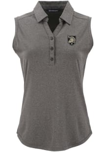Cutter and Buck Army Black Knights Womens Black Forge Eco Polo Shirt
