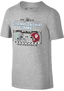 Big Ten Youth Grey 2025 Football Championship Speedway Short Sleeve T-Shirt