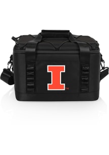 Illinois Fighting Illini Picnic Time Eco-Friendly Tote Bag - Black