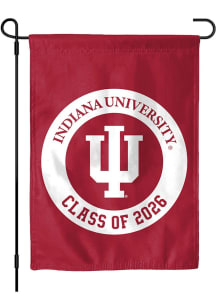 Red Indiana Hoosiers Class of 2026 Garden Flag