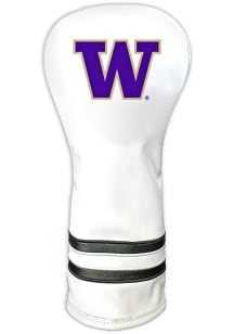 White Washington Huskies Vintage Fairway Golf Headcover