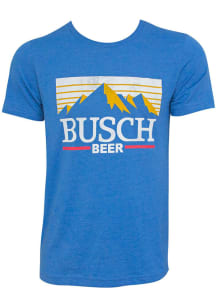 Busch Blue Mountain Logo Short Sleeve Fashion T Shirt