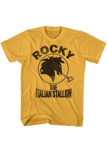 Rocky Gold Italian Stallion Short Sleeve T Shirt