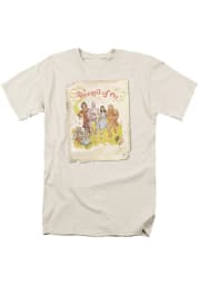 Wizard of Oz Womens Tan Old Poster Short Sleeve T-Shirt