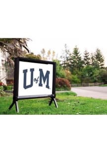 White Michigan Wolverines U of M Yardsy Light Up Yard Sign