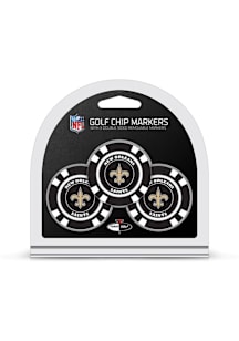 New Orleans Saints Poker Chip 3 Pack Golf Ball Marker