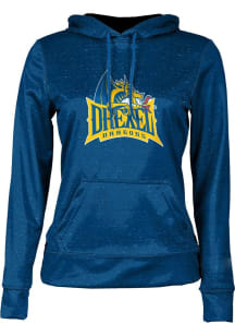 Womens Drexel Dragons Navy Blue ProSphere Heather Hooded Sweatshirt