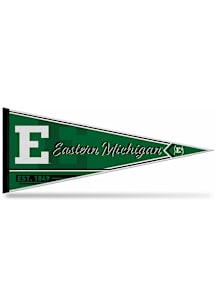 Eastern Michigan Eagles Line Est. 12x30 Pennant - Green