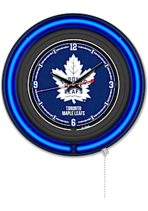 Toronto Maple Leafs Double Neon Wall Clock