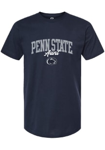 Penn State Nittany Lions Navy Blue Summit Sportswear Aunt Short Sleeve T-Shirt