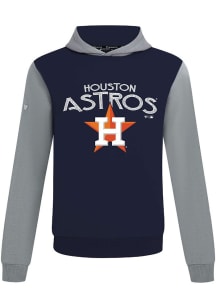 Levelwear Houston Astros Mens Navy Blue Ultimate Mission Long Sleeve Hoodie