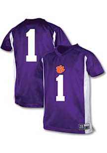 Clemson Tigers Youth Purple Team Football Jersey