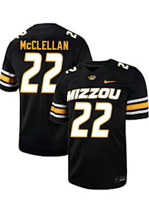 Dante McClellan  Nike Missouri Tigers Black Football NIL Game Football Jersey