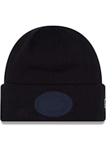 New Era Penn State Nittany Lions Navy Blue DL Tonal TPU Rib Cuff Mens Knit Hat