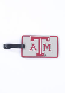 Texas A&amp;M Aggies White Rubber Luggage Tag
