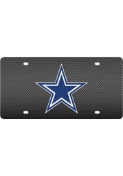 Dallas Cowboys Carbon Car Accessory License Plate