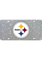 Pittsburgh Steelers Glitter Car Accessory License Plate