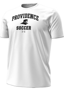 Under Armour Providence Friars White Soccer Performance Short Sleeve T Shirt