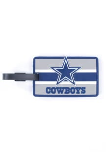 Dallas Cowboys Grey Rubber Luggage Tag