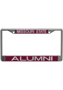 Missouri State Bears Chrome Alumni License Frame