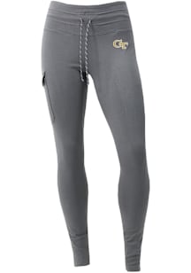 Columbia GA Tech Yellow Jackets Womens Ash Heat Seal Trek Pants