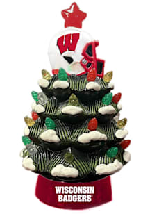 Wisconsin Badgers LED Xmas Tree Decor